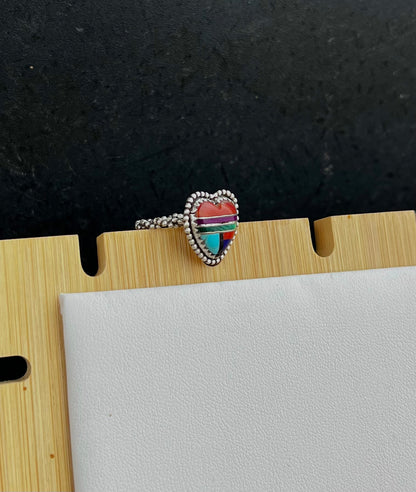 Heart Inlay Ring