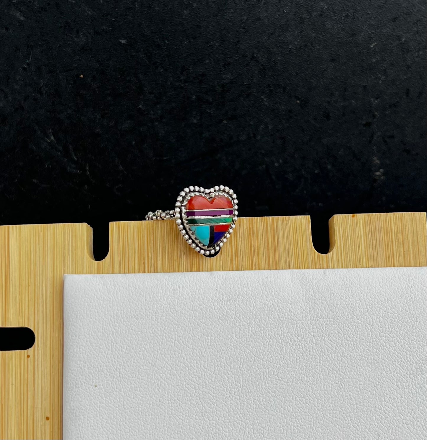 Heart Inlay Ring