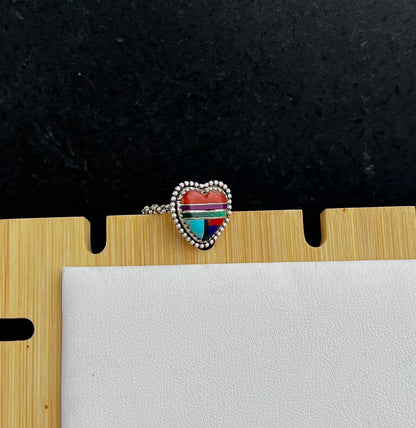 Heart Inlay Ring