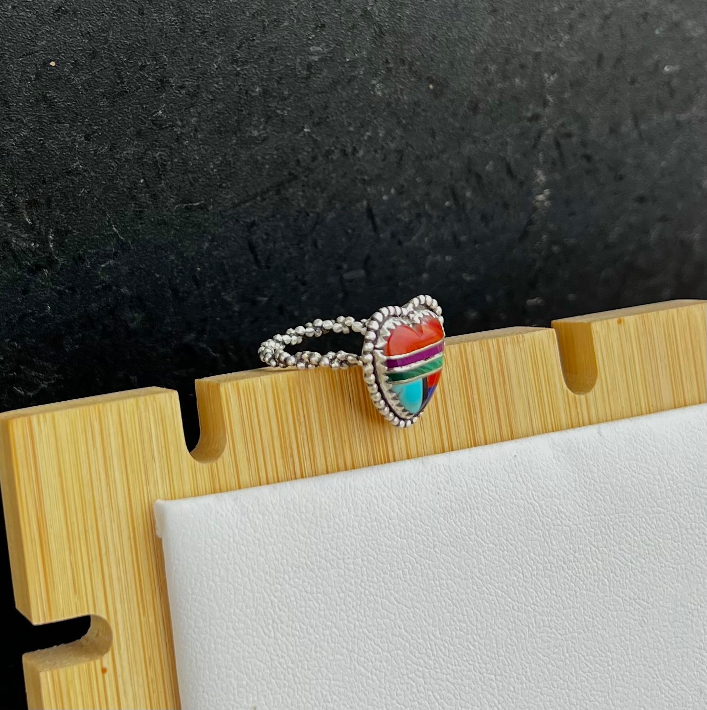 Heart Inlay Ring